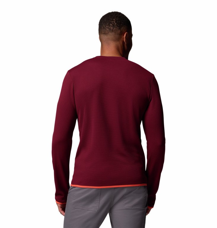 Кофта Columbia Tech Trail™ Utility Warm LS Crew M - бордова