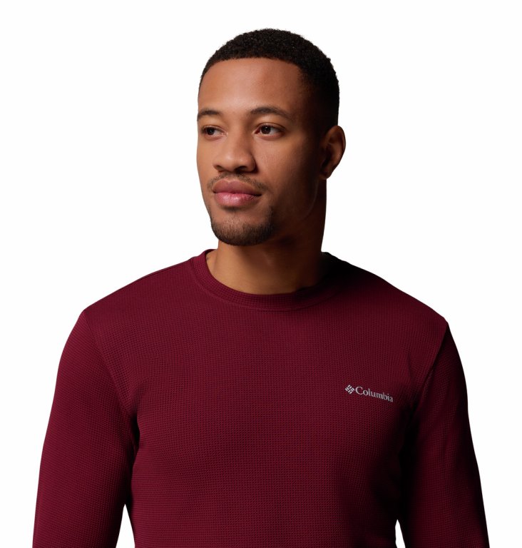 Кофта Columbia Tech Trail™ Utility Warm LS Crew M - бордова