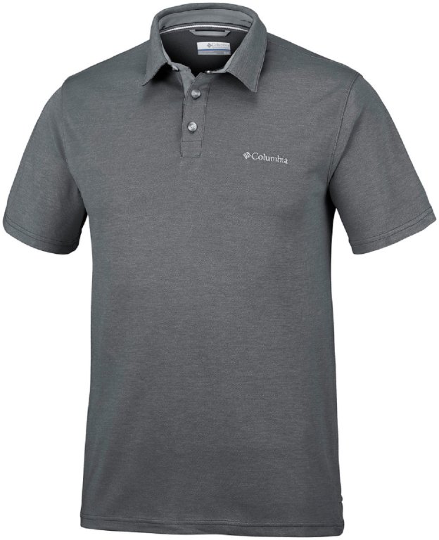 Футболка Columbia Nelson Point™ Polo M - сіра