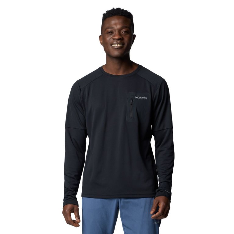 Кофта Columbia Tech™ Knit Long Sleeve Crew M - чорна