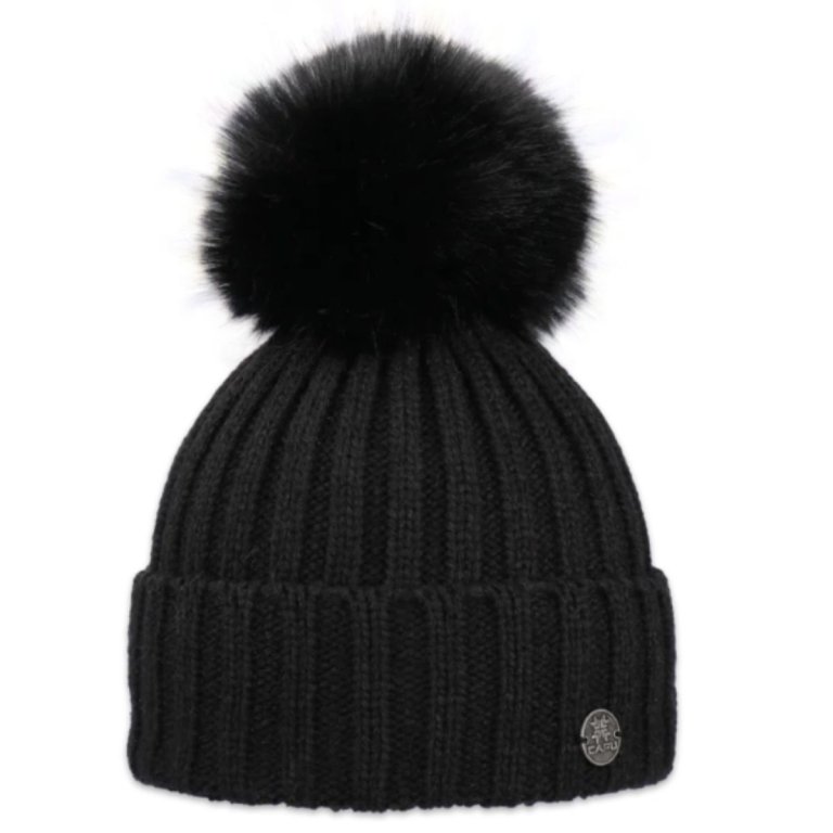 Čiapka Capu 362G W - čierna