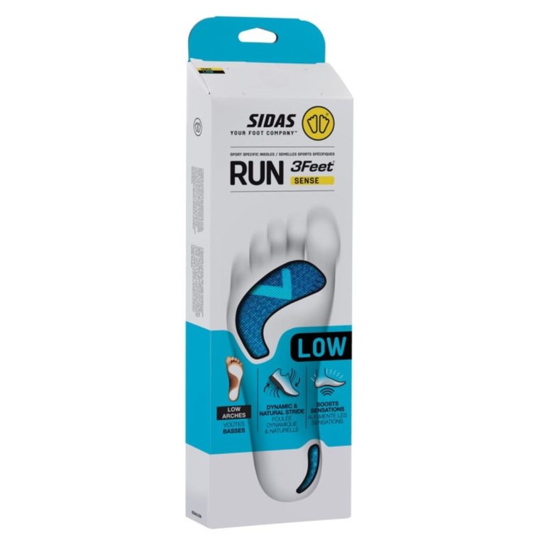 Vložky Sidas Run 3Feet Sense Low - modrá