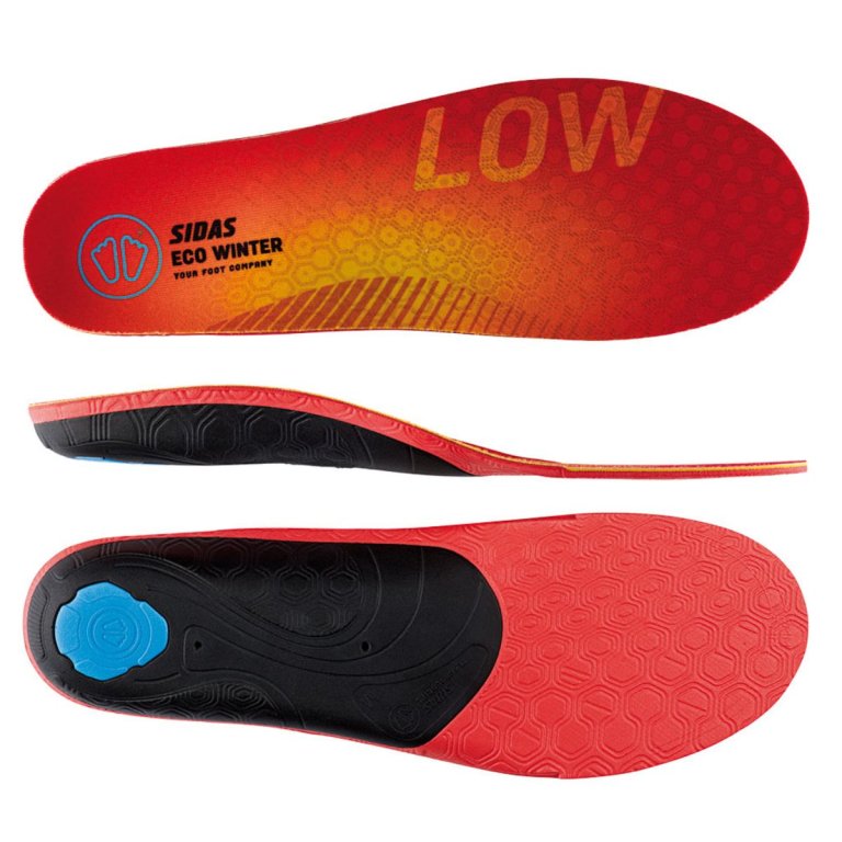 Vložky Sidas 3Feet Eco Winter Low - červená