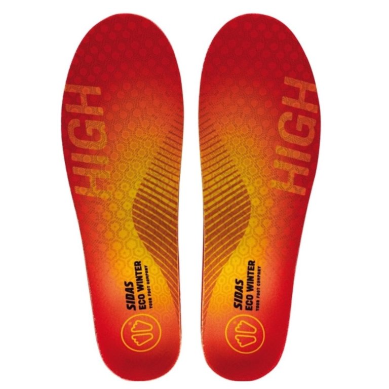 Vložky Sidas 3Feet Eco Winter High - červená