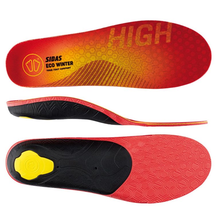 Vložky Sidas 3Feet Eco Winter High - červená