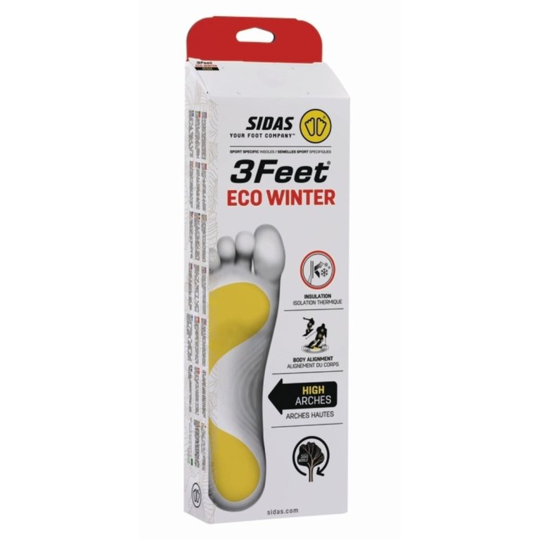 Vložky Sidas 3Feet Eco Winter High - červená