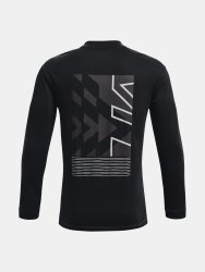 Triko Under Armour Run Anywhere Long SLeeve Man Black