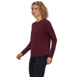 Футболка Mammut Massone Light Longsleeve W - бордова