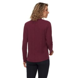 Футболка Mammut Massone Light Longsleeve W - бордова