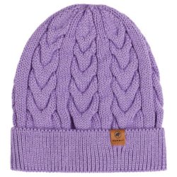 Шапка Mammut Valbella Beanie - фіолетова