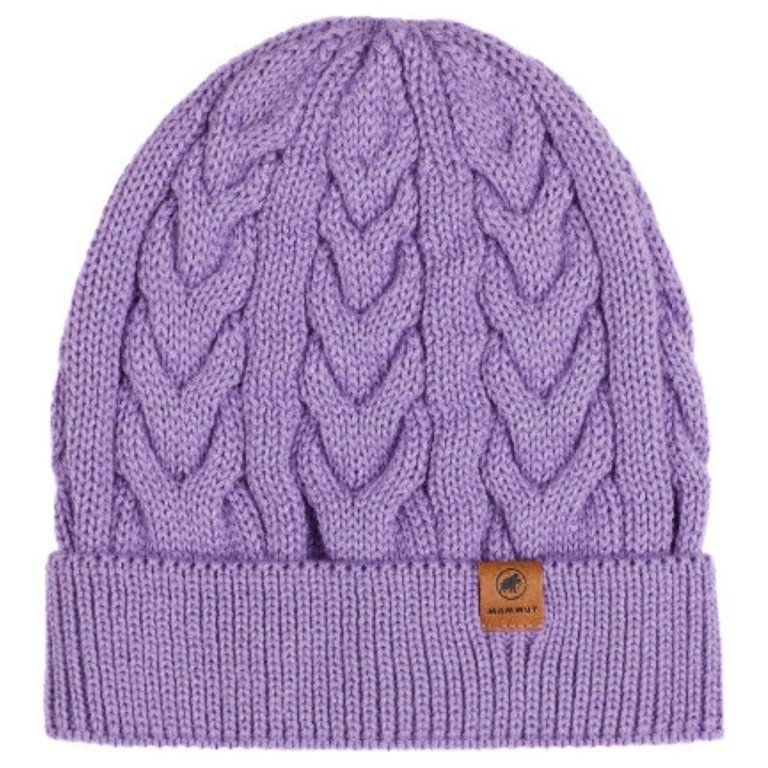 Шапка Mammut Valbella Beanie - фіолетова