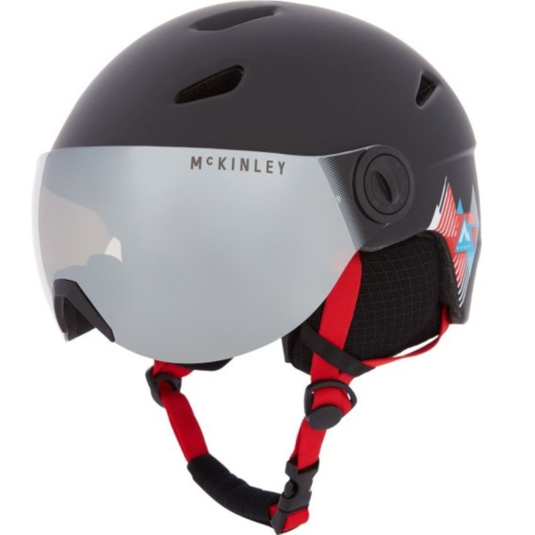 Lyžařská helma McKinley Ski Pulse Revo Visier J - černá