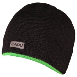 Шапка CAPU 1718E M - чорна/зелена