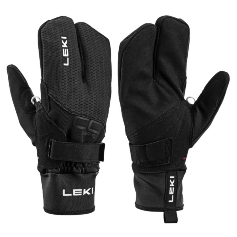 Рукавиці Leki CC Thermo Shark Lobster Gloves (2+2) - чорні