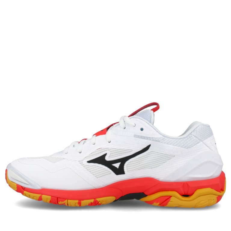 Кросівки Mizuno Wave Stealth 6 - біло/помаранчеві