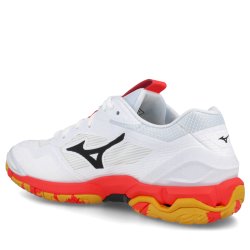 Кросівки Mizuno Wave Stealth 6 - біло/помаранчеві