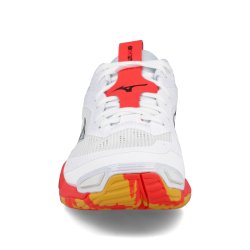 Кросівки Mizuno Wave Stealth 6 - біло/помаранчеві