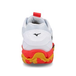 Кросівки Mizuno Wave Stealth 6 - біло/помаранчеві