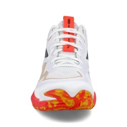 Взуття Mizuno Wave Momentum Elite Mid - біло/помаранчеве