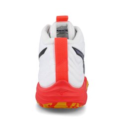 Взуття Mizuno Wave Momentum Elite Mid - біло/помаранчеве