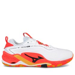 Кросівки Mizuno Wave Stealth Neo 2 - біло/помаранчеві