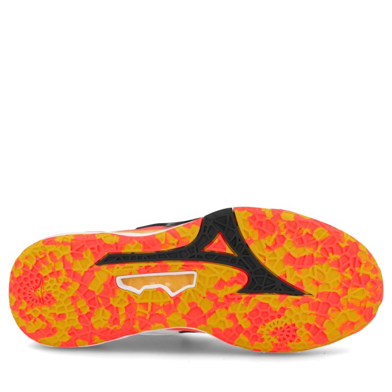 Кросівки Mizuno Wave Stealth Neo 2 - біло/помаранчеві