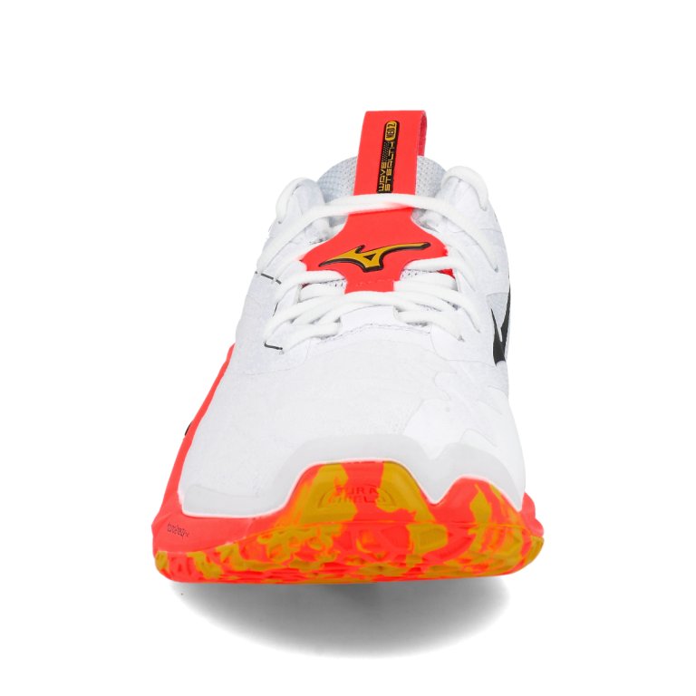 Кросівки Mizuno Wave Stealth Neo 2 - біло/помаранчеві