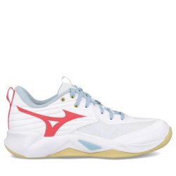 Кросівки Mizuno Wave Momentum Pro W - біло/помаранчеві