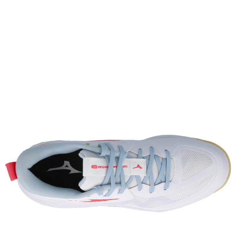 Кросівки Mizuno Wave Momentum Pro W - біло/помаранчеві
