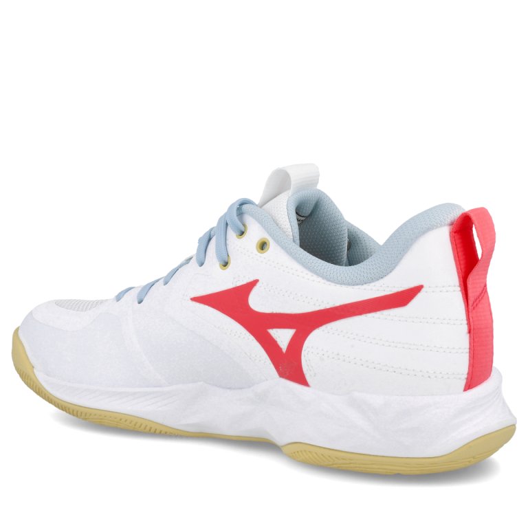 Кросівки Mizuno Wave Momentum Pro W - біло/помаранчеві