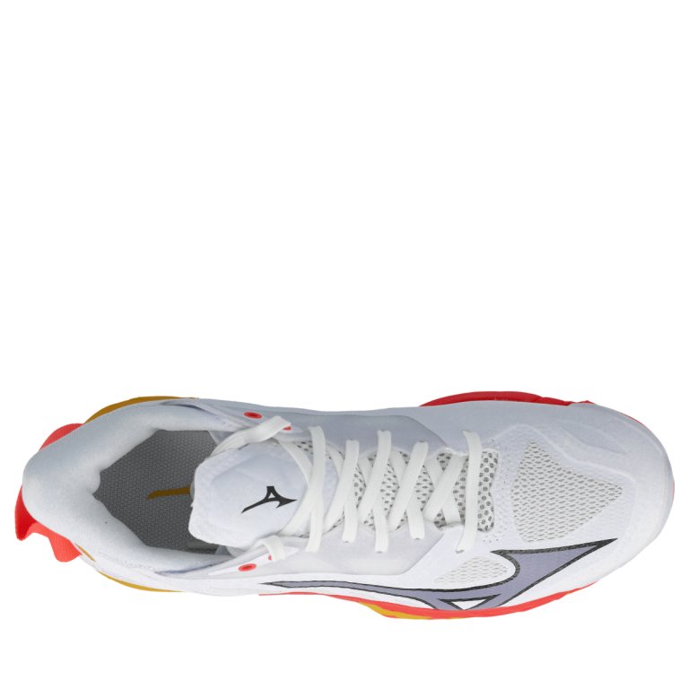 Кросівки Mizuno Wave Mirage 5 - біло/помаранчеві