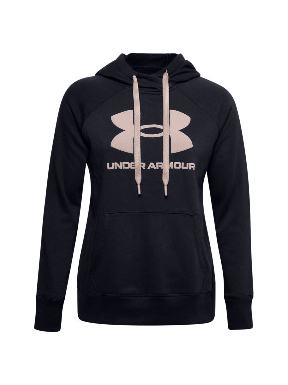 Mikina Under Armour Rival Fleece Logo Hoodie - čierna