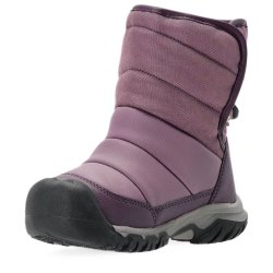 Зимові черевики Keen Puffrider WP J - фіолетові