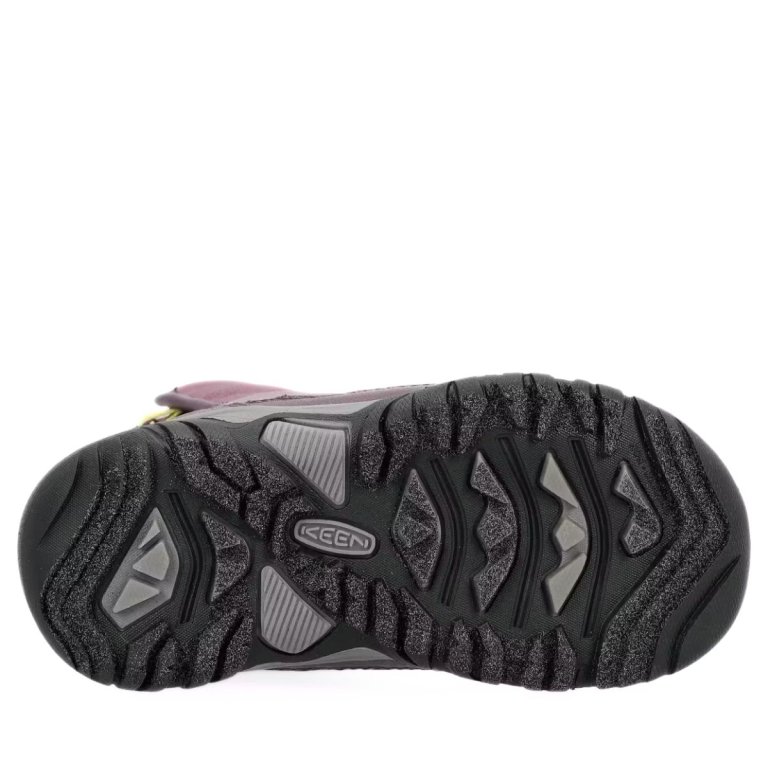 Зимові черевики Keen Puffrider WP J - фіолетові