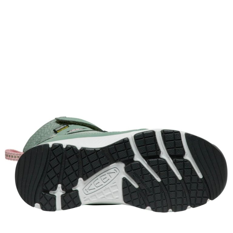 Черевики Keen Skua Winter WP K - зелено/рожеві