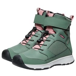 Черевики Keen Skua Winter WP K - зелено/рожеві