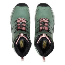 Черевики Keen Skua Winter WP K - зелено/рожеві