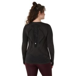 Футболка Asics Road Seamless LS Top W - чорна