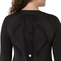 Футболка Asics Road Seamless LS Top W - чорна