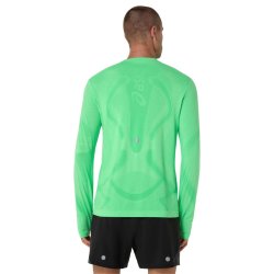 Футболка Asics Road Seamless LS Top M - зелена