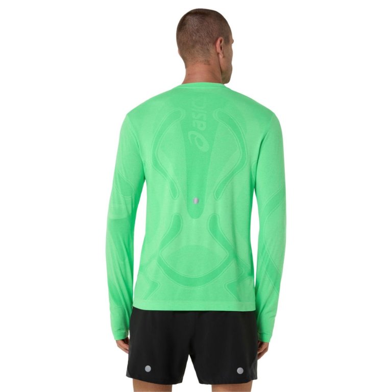 Футболка Asics Road Seamless LS Top M - зелена