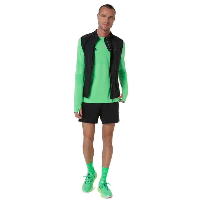Футболка Asics Road Seamless LS Top M - зелена