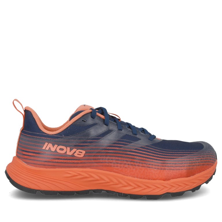 Кросівки INOV8 TrailFly Speed W (широкі) - синьо/помаранчеві