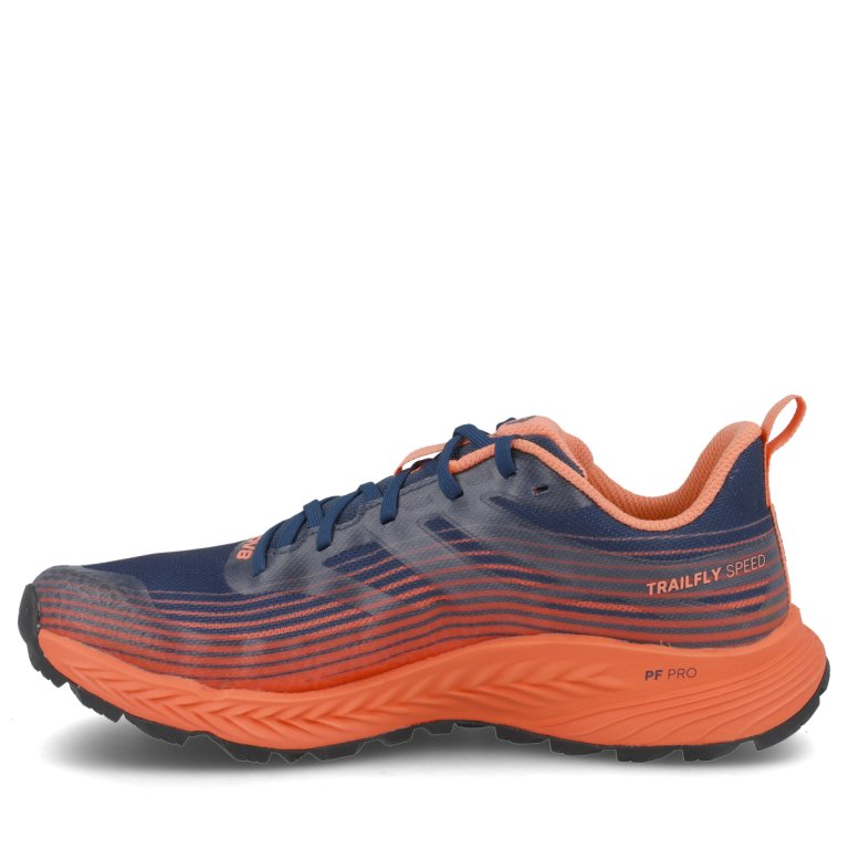 Кросівки INOV8 TrailFly Speed W (широкі) - синьо/помаранчеві