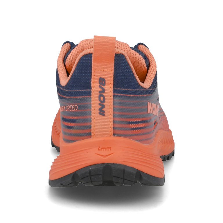 Кросівки INOV8 TrailFly Speed W (широкі) - синьо/помаранчеві