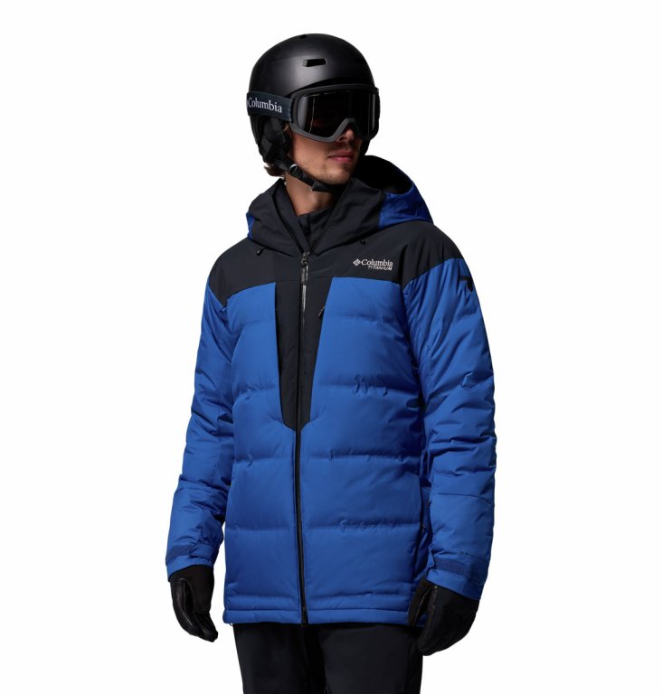 Пуховик Columbia Glacier Ridge™ Down Jacket M - синя