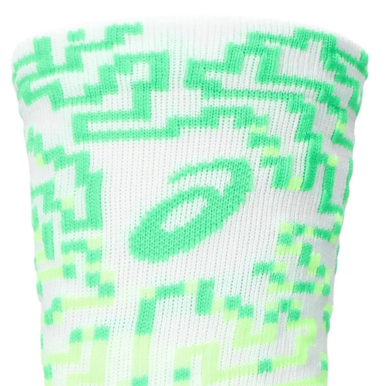 Шкарпетки Asics Performance Run Sock - сіро/зелені