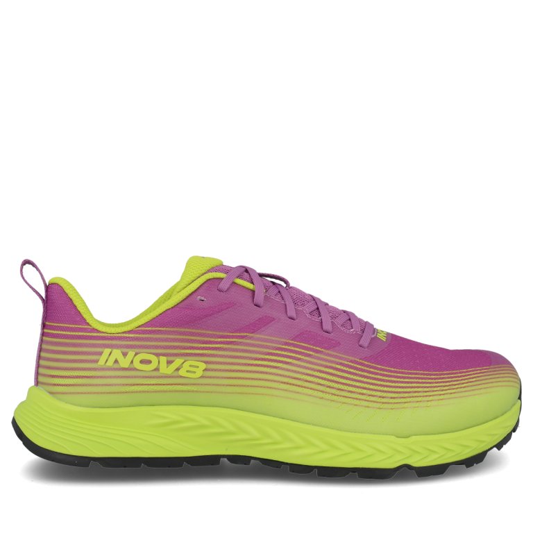 Кросівки INOV8 TrailFly Speed W (широкі) - фіолетово/зелені