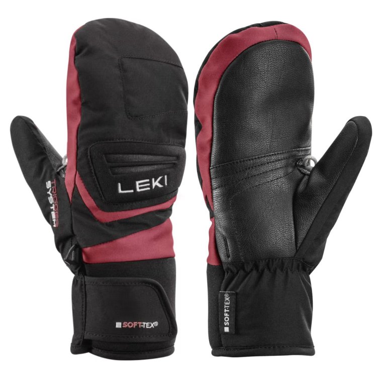 Рукавиці Leki Griffin 3D Mitt J - рожеві