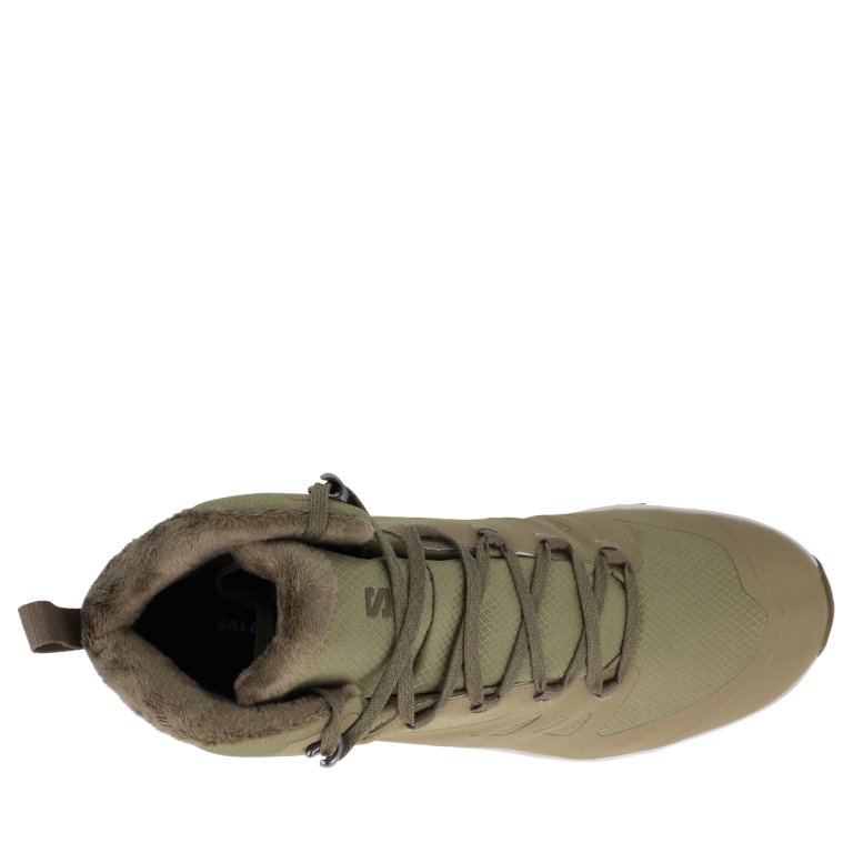Зимові черевики Salomon Outsnap WP M - зелені